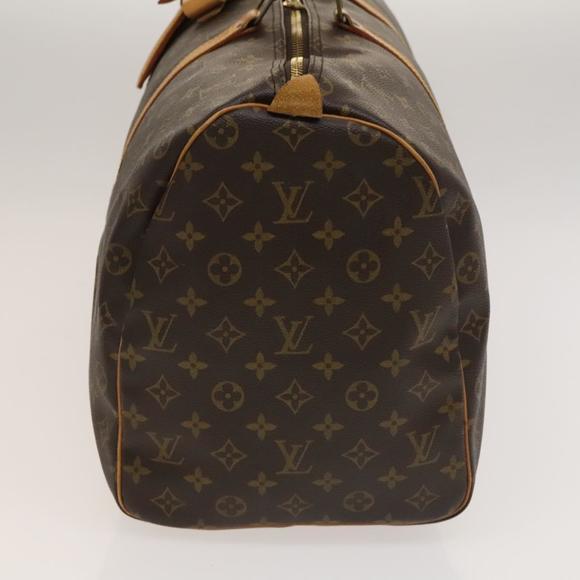LOUIS VUITTON Monogram Keepall 50 Boston Bag M41426 LV Auth 135538 - Picture 3 of 16